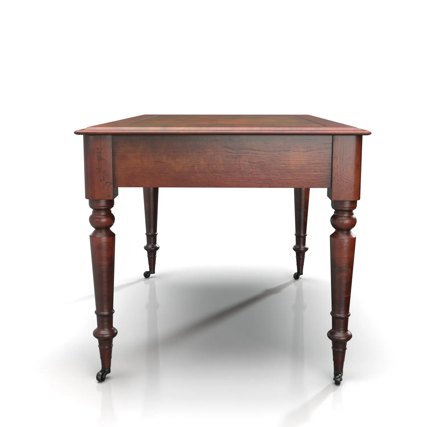 English Partner Writing Desk PBR 3D Model_03